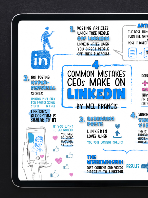 4 Common Mistakes CEOs Make on LinkedIn