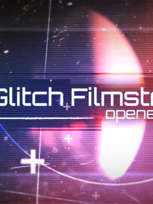 Filmstrip Glitch Broadcast Package 